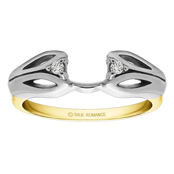 Diamond Ring Wrap/Enhancer Image 3 Lennon's W.B. Wilcox Jewelers New Hartford, NY