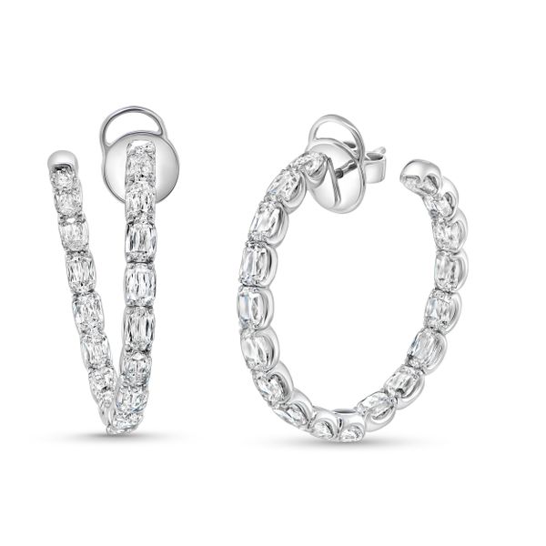 Uneek Diamond Hoop Earring Pickens Jewelers, Inc. Atlanta, GA