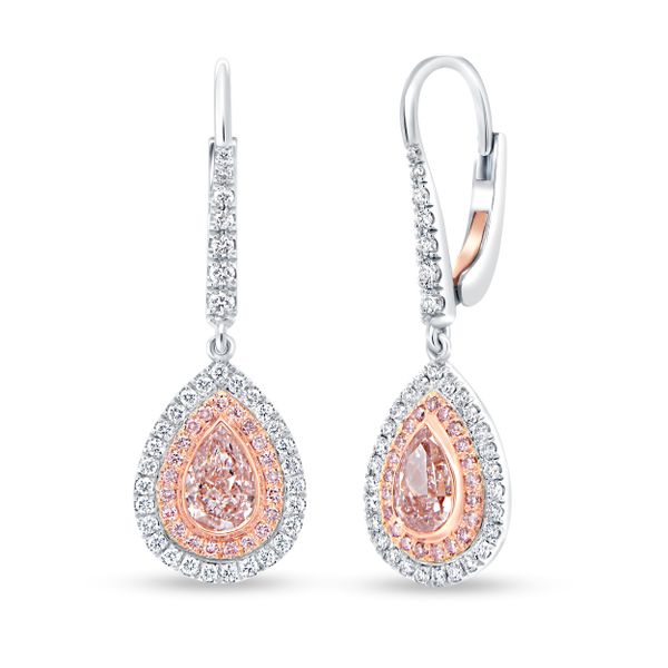 Uneek Fancy Pink Diamond Diamond Engagement Ring Mystique Jewelers Alexandria, VA