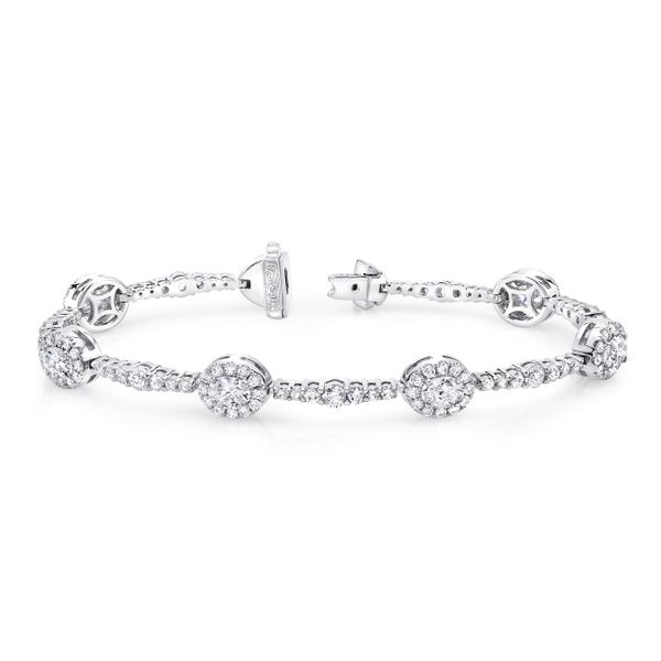Uneek Oval Diamond Bracelet Mystique Jewelers Alexandria, VA