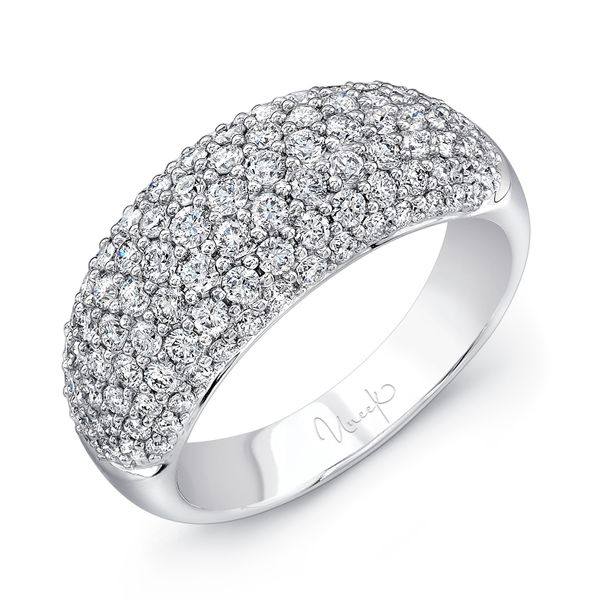 Uneek Pave Set Diamond Ring D. Geller & Son Jewelers Atlanta, GA