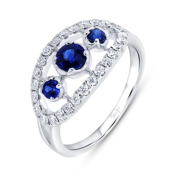 Uneek Precious Collection Three-Stone Fashion Ring D. Geller & Son Jewelers Atlanta, GA
