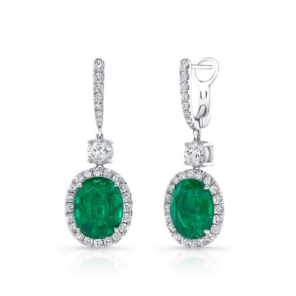Uneek Green Emerald Earrings Javeri Jewelers Inc Frisco, TX