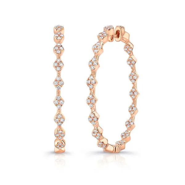 Uneek Earring, in 14K Rose Gold