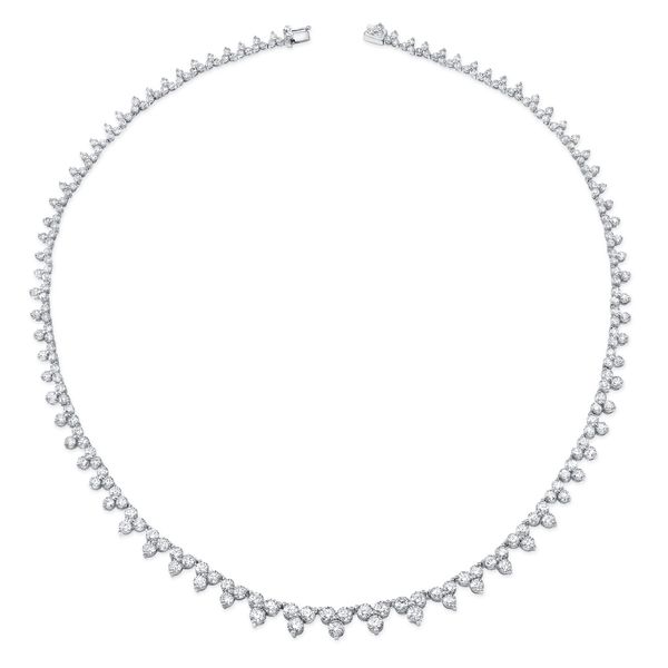 Uneek Diamond Necklace Brummitt Jewelry Design Studio LLC Raleigh, NC