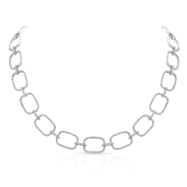 Uneek Chain Diamond Necklace Parris Jewelers Hattiesburg, MS