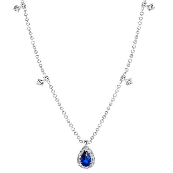 Uneek Diamonds By The Yard Diamond Necklace Brummitt Jewelry Design Studio LLC Raleigh, NC