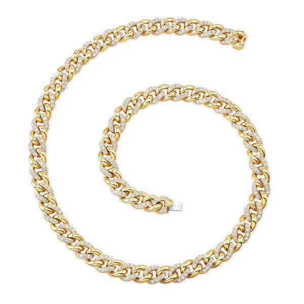 Uneek Legacy Diamond Chain Necklace Mystique Jewelers Alexandria, VA