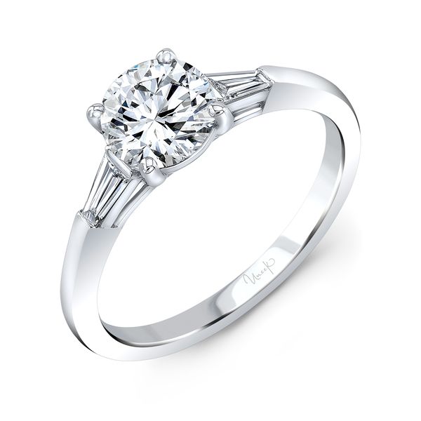 Uneek Round Diamond Engagement Ring Pickens Jewelers, Inc. Atlanta, GA
