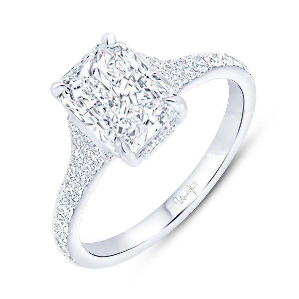 Uneek Radiant Diamond Diamond Engagement Ring Pickens Jewelers, Inc. Atlanta, GA