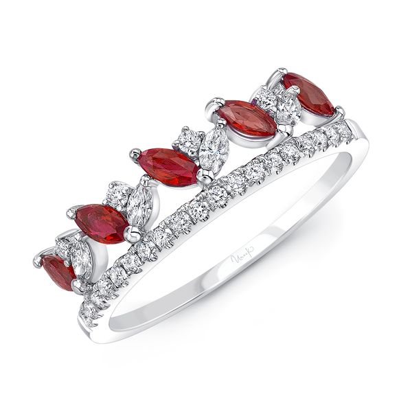Uneek Ruby Diamond Fashion Ring Mystique Jewelers Alexandria, VA