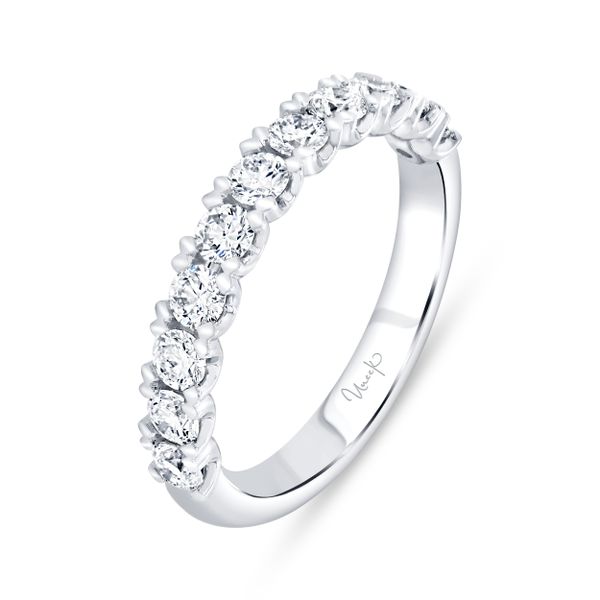 Uneek Timeless Round Diamond Wedding Band Brummitt Jewelry Design Studio LLC Raleigh, NC
