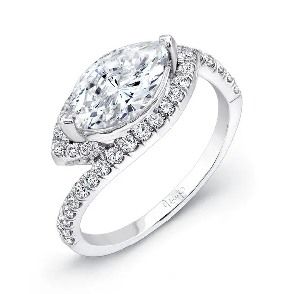 Marquise diamond sale bypass ring