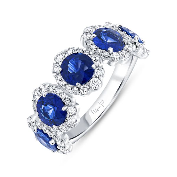 Uneek Petals Blue Sapphire Fashion Ring Mystique Jewelers Alexandria, VA