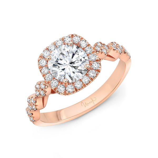 Uneek Us Collection Round Diamond Engagement Ring D. Geller & Son Jewelers Atlanta, GA