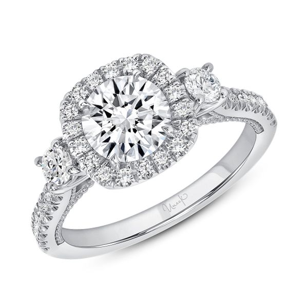 Uneek Us Collection Round Diamond Engagement Ring D. Geller & Son Jewelers Atlanta, GA