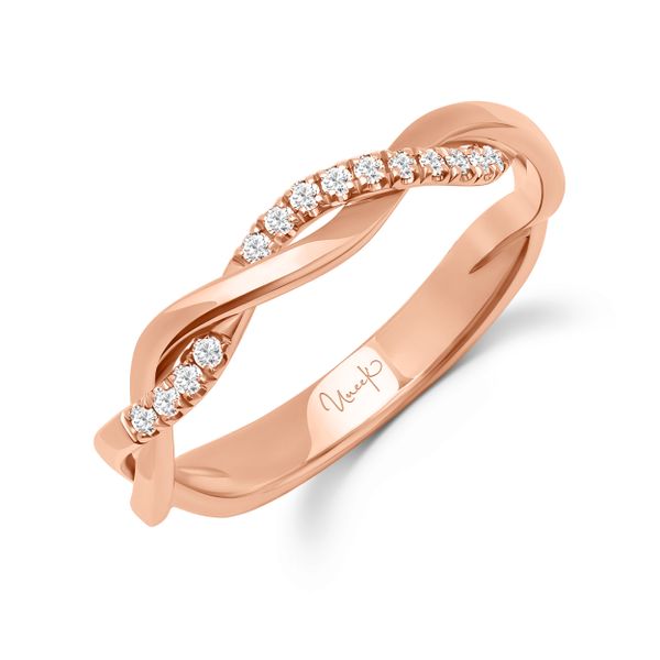 Uneek Us Collection Twist Diamond Wedding Ring Parris Jewelers Hattiesburg, MS