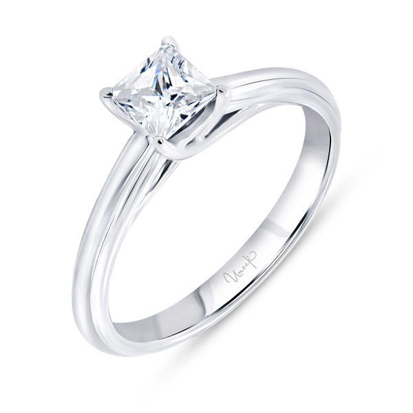 Uneek Princess Diamond Engagement Ring Parris Jewelers Hattiesburg, MS
