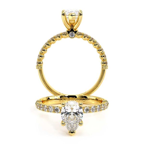 RENAISSANCE-950PEAR-18K YELLOW GOLD PEAR D. Geller & Son Jewelers Atlanta, GA