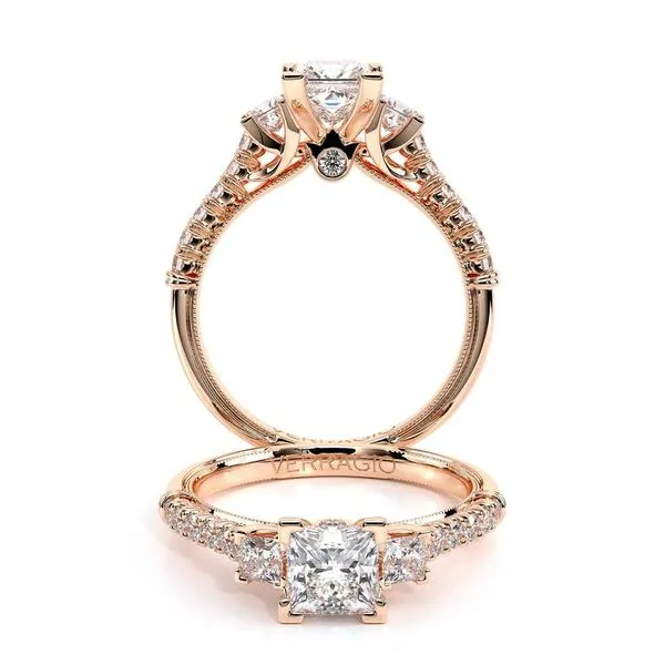 Renaissance-956P15-18K Rose Gold Princess