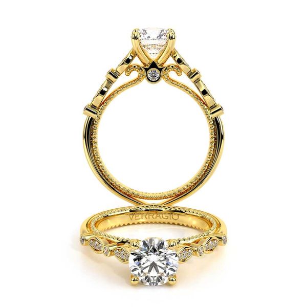 COUTURE-0476R-14K YELLOW GOLD ROUND Hannoush Jewelers, Inc. Albany, NY