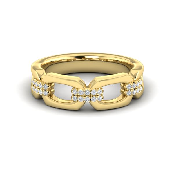 14K Yellow Diamond Ring Image 3 Harris Jeweler Troy, OH