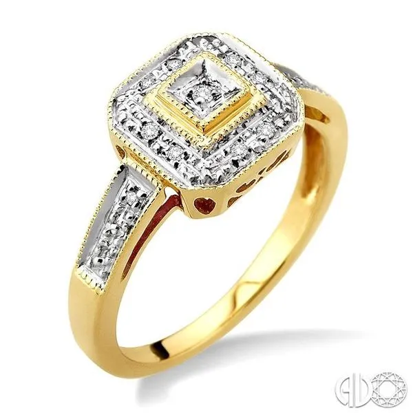 1/20 Ctw Single Cut Diamond Ring in 14K Yellow Gold similar item image