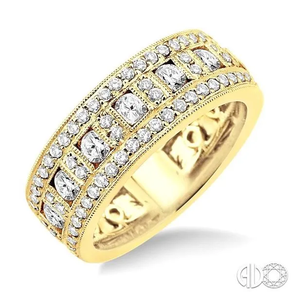1 1/4 Ctw Diamond Fashion Ring in 18K Yellow Gold