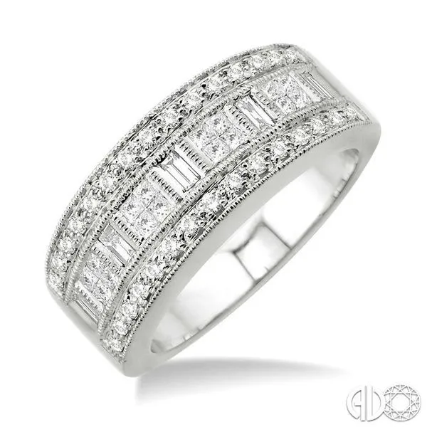 3/4 Ctw Diamond Band in 14K White Gold