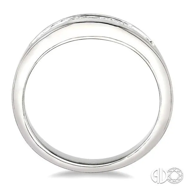 1/4 Ctw Princess Cut Diamond Matching Wedding Band in 14K...