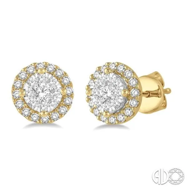 1/3 ctw 14k White Gold Diamond Stud Earrings