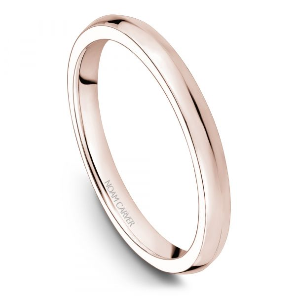 A Noam Carver Engagement Ring in 18K Rose Gold Image 5 Grogan Jewelers Florence, AL