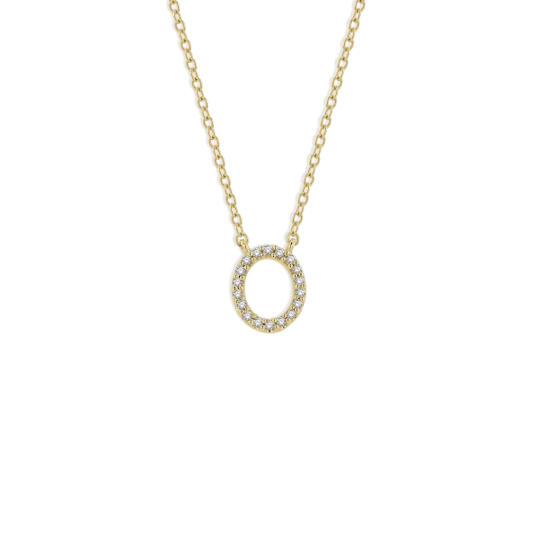 O Initial Necklace