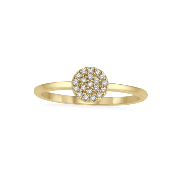 Round Disc Ring