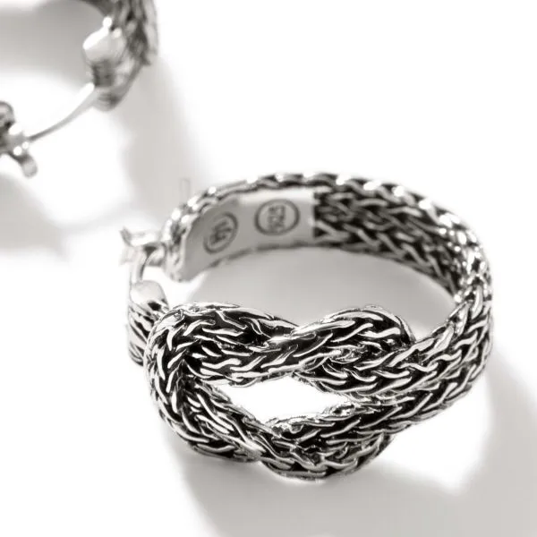 Love Knot Hoop Earring