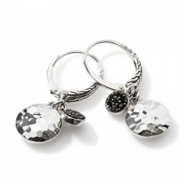 Hammered Drop Earrings