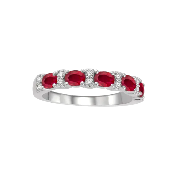 Ruby and Diamond Band