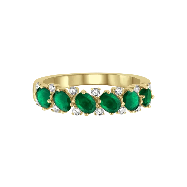 Emerald and Diamond Band