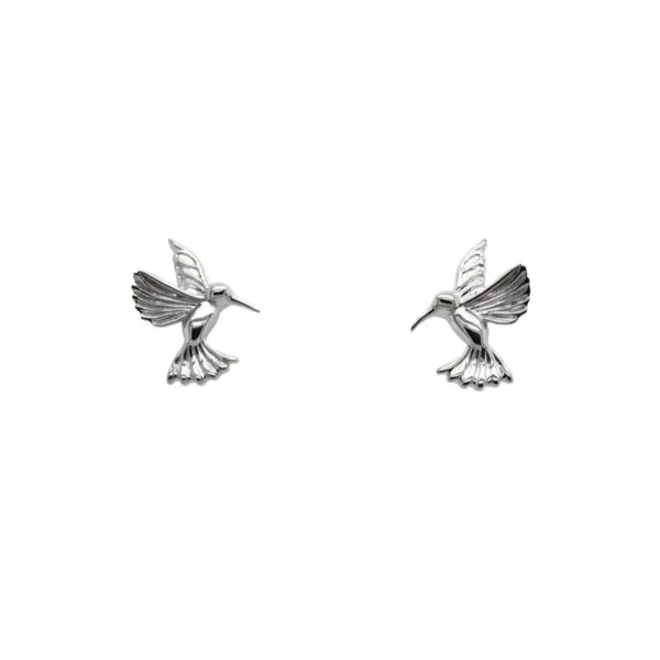 Silver Hummingbird Stud Earrings similar item image