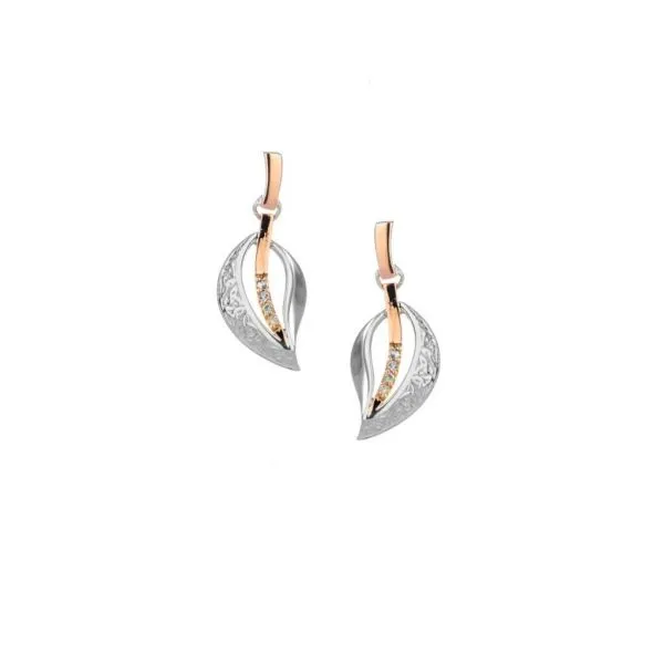 Trinity Leaf Post Earrings