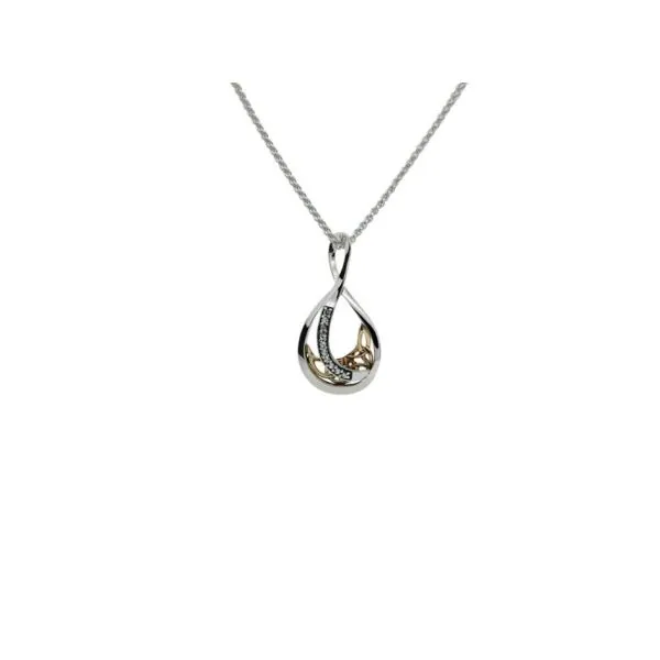 Trinity Teardrop Pendant