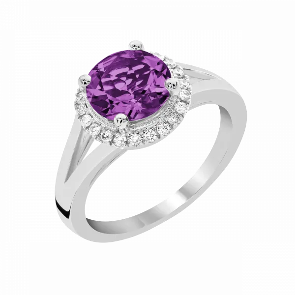 Amythyst & Diamond Ring similar item image