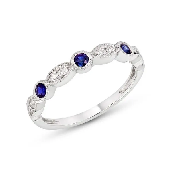 Blue Sapphire Birthstone Band similar item image