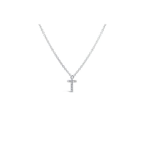 Diamond Necklace - Initial T Grogan Jewelers Florence, AL