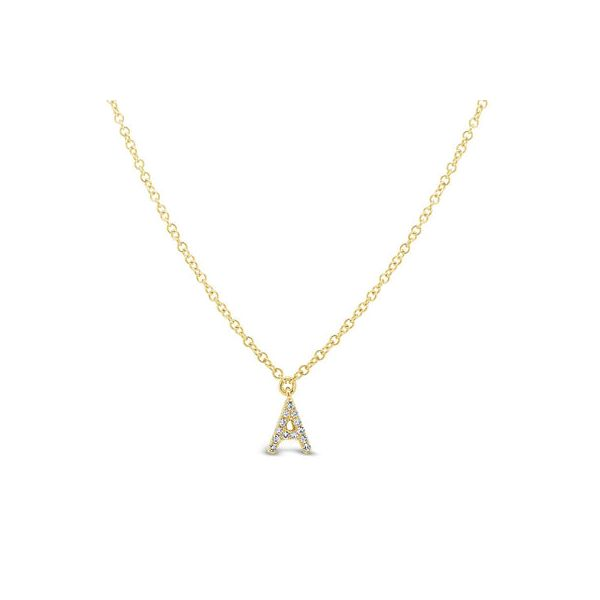 Diamond Necklace - Initial A Grogan Jewelers Florence, AL