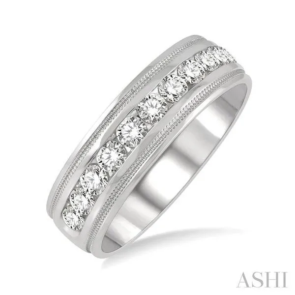 LV Diamonds 3mm Wedding Band, Platinum - Categories