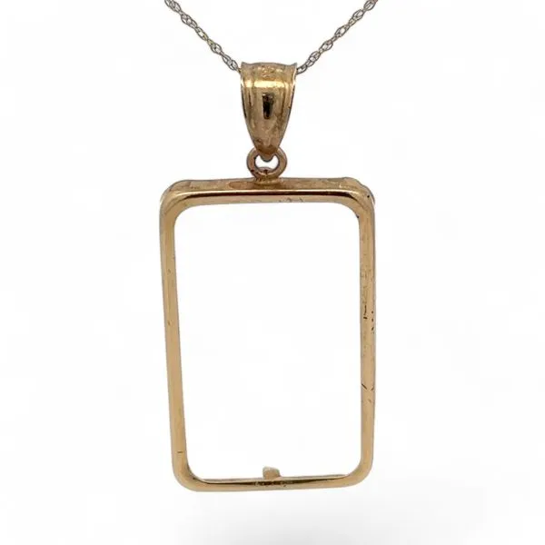 Gold pendant holder discount