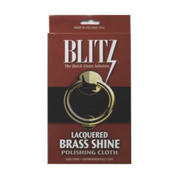 Blitz Lacquered Brass Care Cloth - Jewelry Cleaners