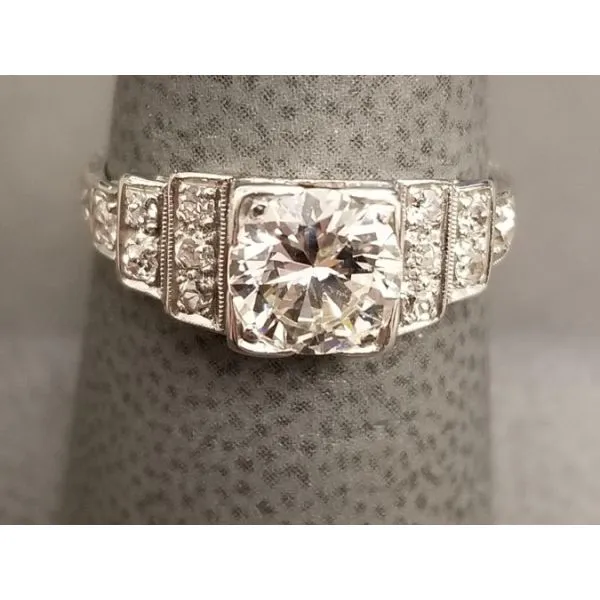 Platinum 1.15ct w/ 0.26ctw Accents