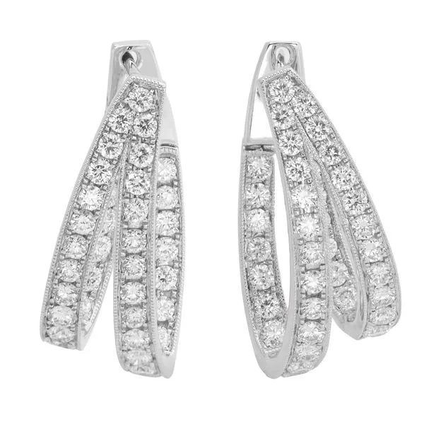 18K White Gold EARRINGS